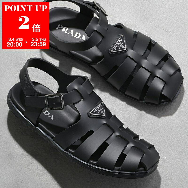 楽天市場】PRADA プラダ クリスクロスサンダル 2X3121 3LEM メンズ
