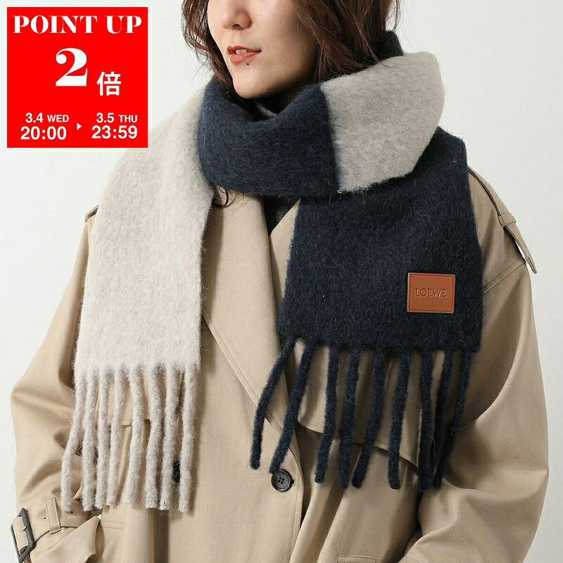 楽天市場】LOEWE ロエベ スカーフ ANAGRAM LI アナグラム ライン
