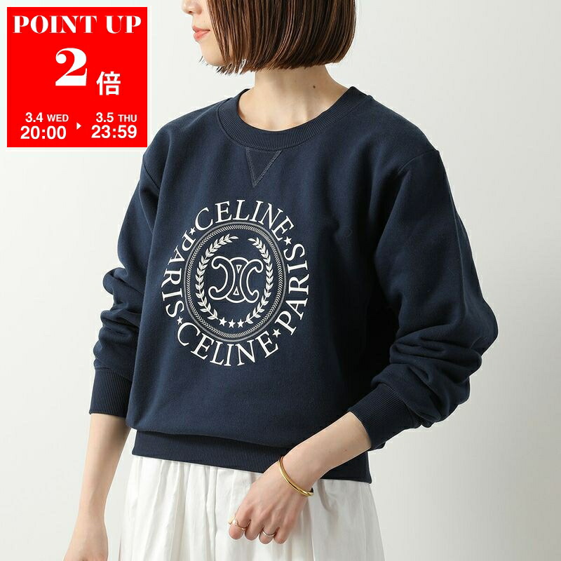楽天市場】CELINE セリーヌ トレーナー 2Y87D649W.02LQ レディース