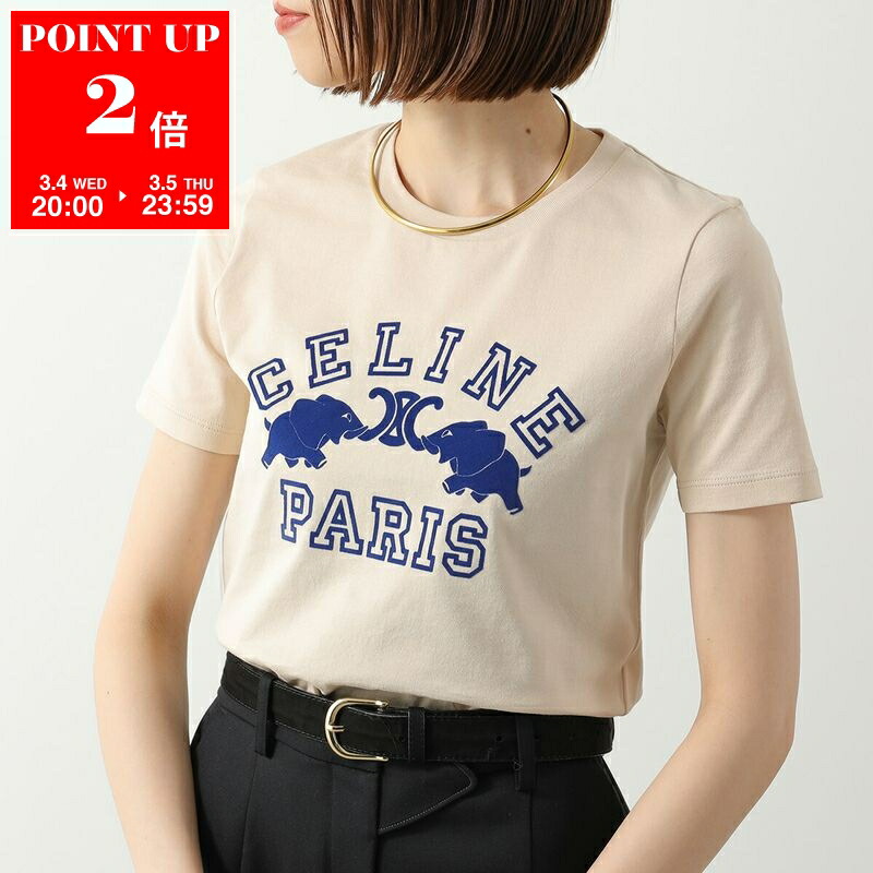楽天市場】CELINE セリーヌ Tシャツ 2X99C671Q.38WL レディース クルー