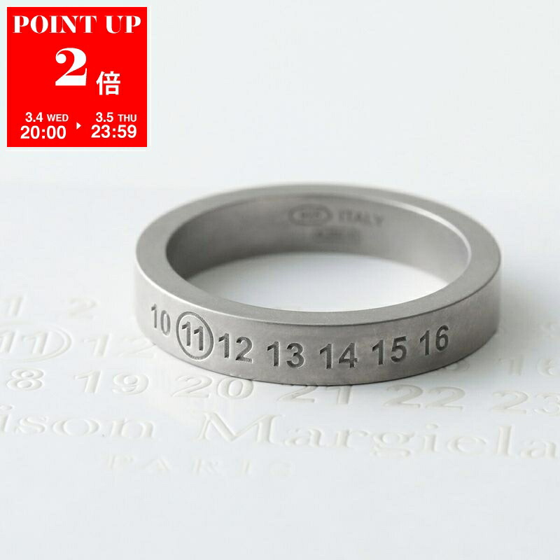 楽天市場】MAISON MARGIELA メゾンマルジェラ リング SM1UQ0101 P6478