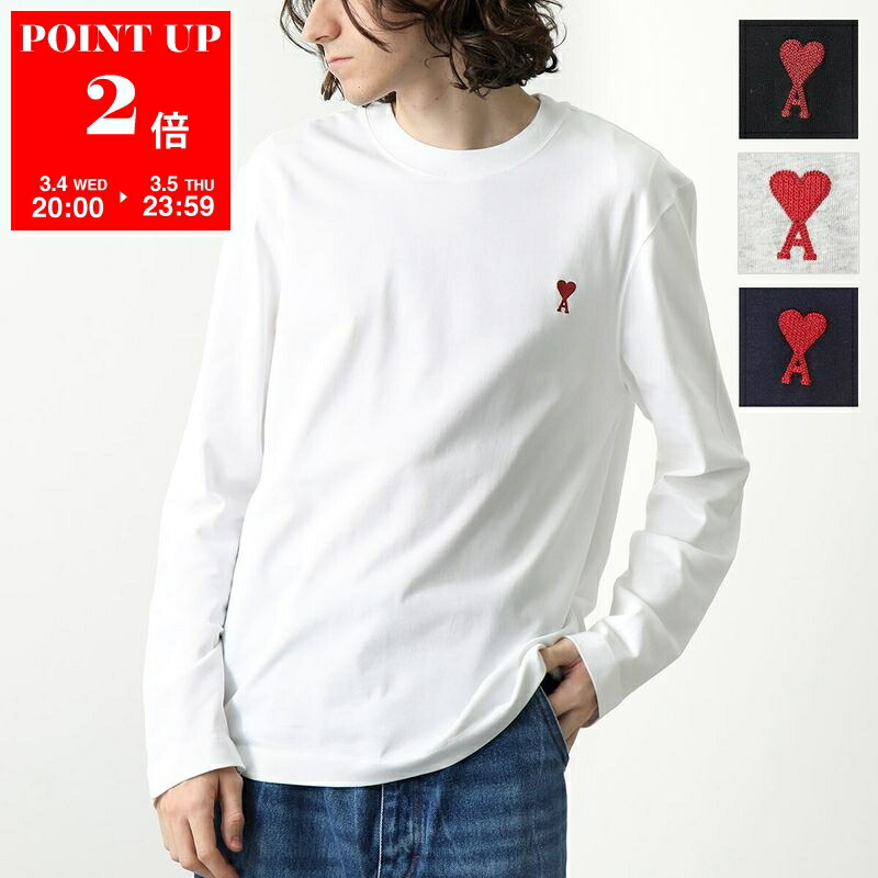 楽天市場】AMI Paris アミ パリス 長袖 ロンT AMI DE COEUR LONG