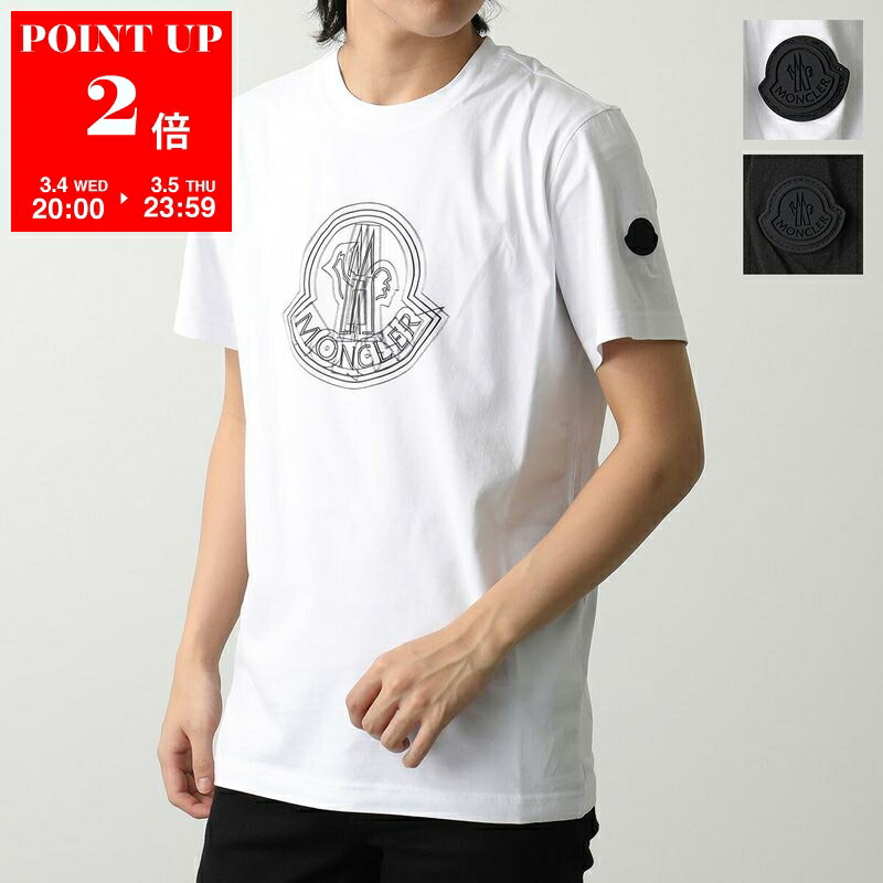 楽天市場】MONCLER モンクレール Logo Pixelated Print T-Shirts T