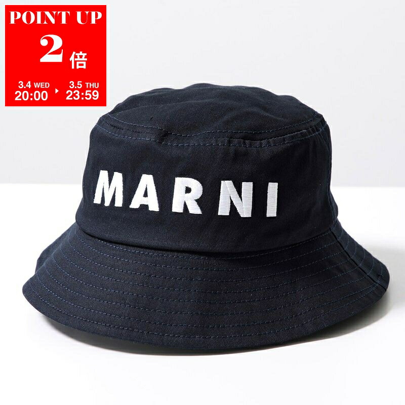 楽天市場】MARNI マルニ キッズ バケットハット Logo Bucket Hat