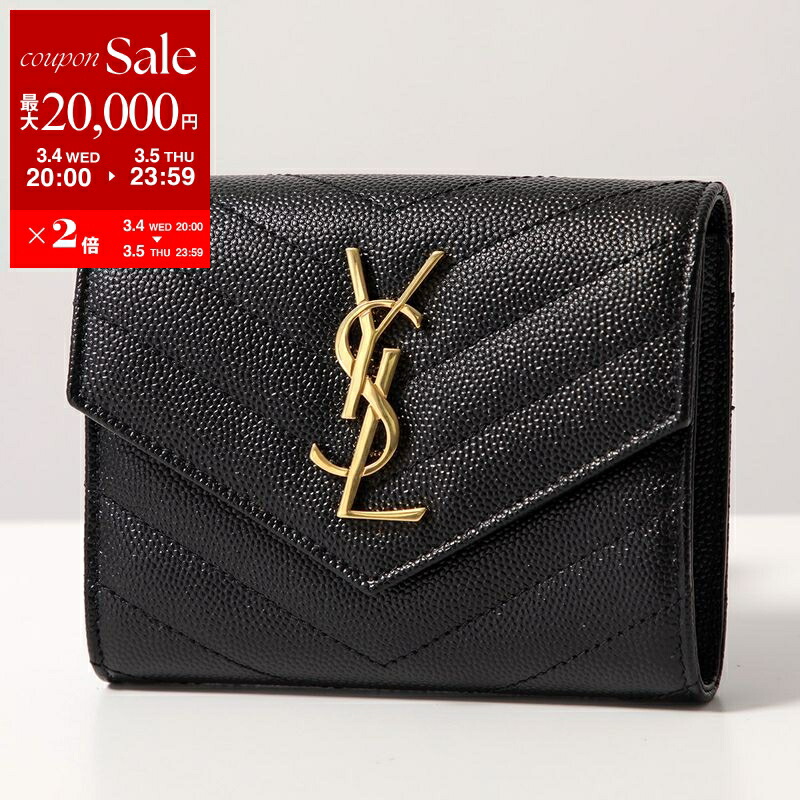 楽天市場】SAINT LAURENT サンローラン 三つ折り財布 651028 BOW91