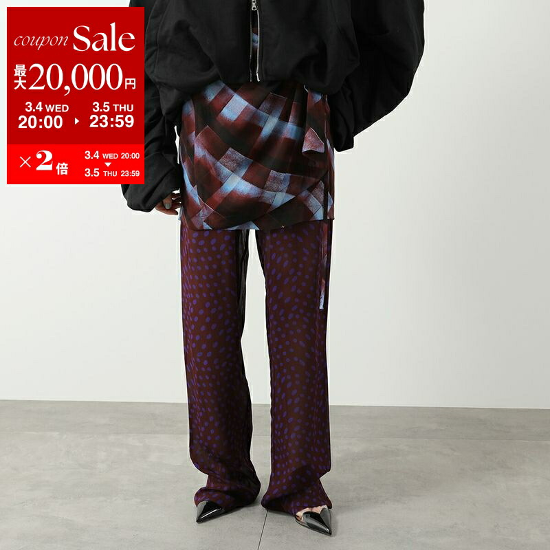 楽天市場】DRIES VAN NOTEN ドリスヴァンノッテン ワイドパンツ PUVIS