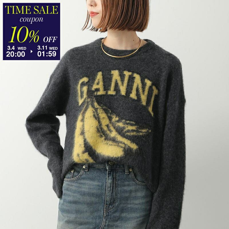 楽天市場】【最大2万円OFFクーポン対象・3/8限定】GANNI ガニー 長袖 T