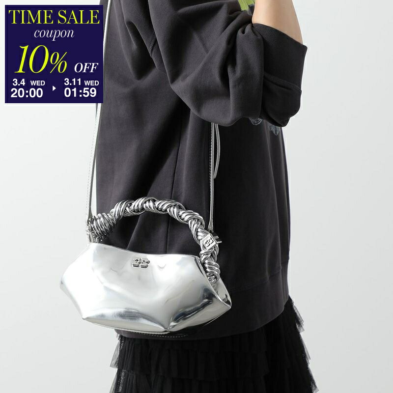 楽天市場】GANNI ガニー ショルダーバッグ Quilted Recycled Tech