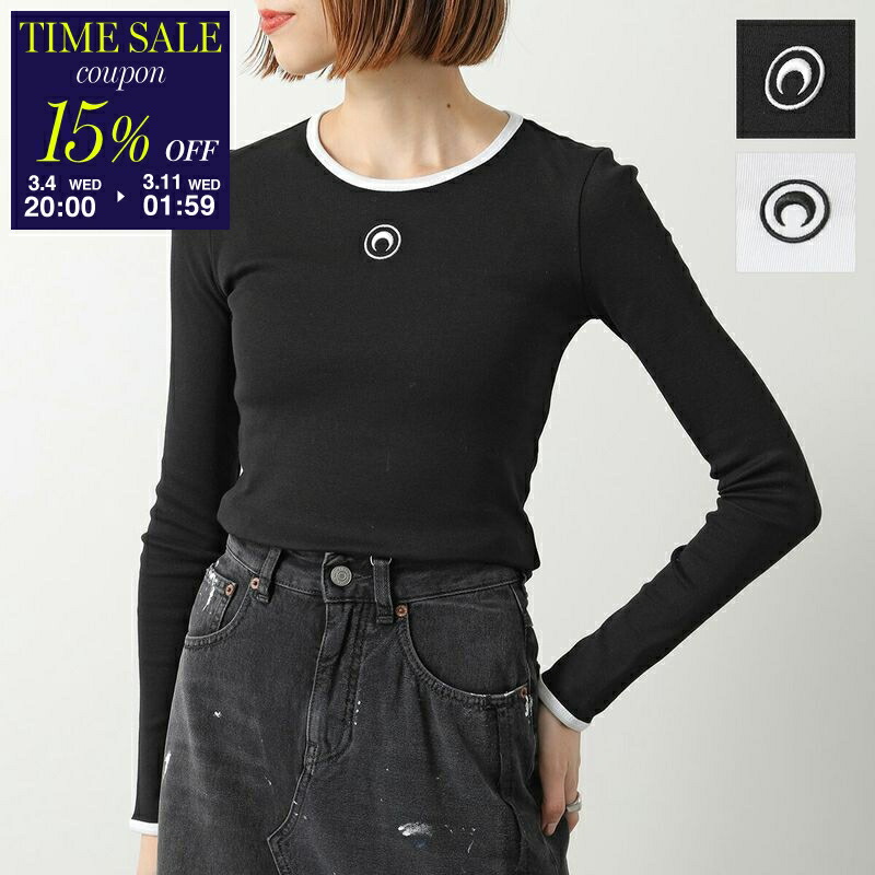 楽天市場】Marine Serre マリーン セル ロンT カットソー Moon Printed