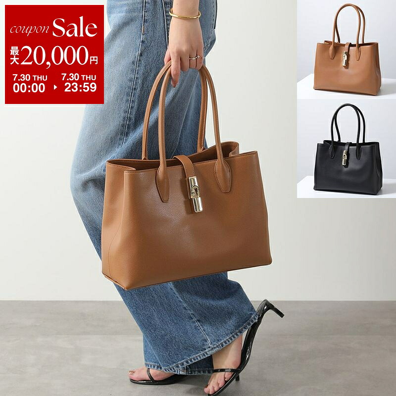 【最大2万円OFFクーポン対象・7/30限定】 Furla フルラ トートバッグ GOCCIA M TOTE ゴッチャ WB01978 ARE000 レディース レザー 鞄 WB01978_ARE000_1007_O6000｜インポートセレクトmusee