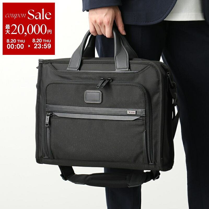 [Up to 20,000 yen off coupon eligible, 8/20 limited] TUMI Tumi Briefcase SLIM DELUX PORTFOLIO 117301-1041 Men's Alpha Alpha Business Bag Nylon Water Repellent Bag BLACK