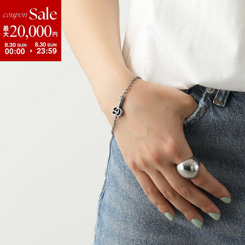 GUCCI Gucci Bracelet Double G Key Bracelet 632207 J8400 Women's Accessories Jewelry Sterling Silver Chain 0701/Silver