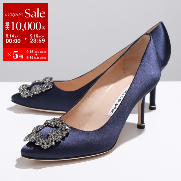 【楽天市場】MANOLO BLAHNIK マノロブラニク パンプス HANGISI FMC SATIN 070 ハンギシ サテン 7cm 9XX  0662 レディース ジュエルバックル ポインテッドトゥ ハイヒール 靴 001/BLCK【po_sannn】【dc_kikaku】 :  インポートセレクトmusee