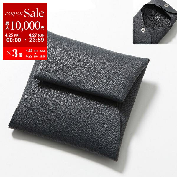 エルメス バスティア コインケース 黒 ブラック エプソン 【新品