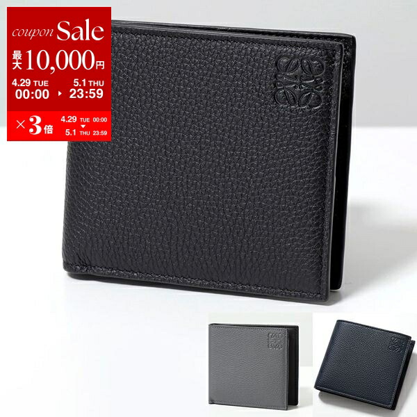 LOEWE ロエベ Logo Tri-Fold Zip Wallet トライフォールド
