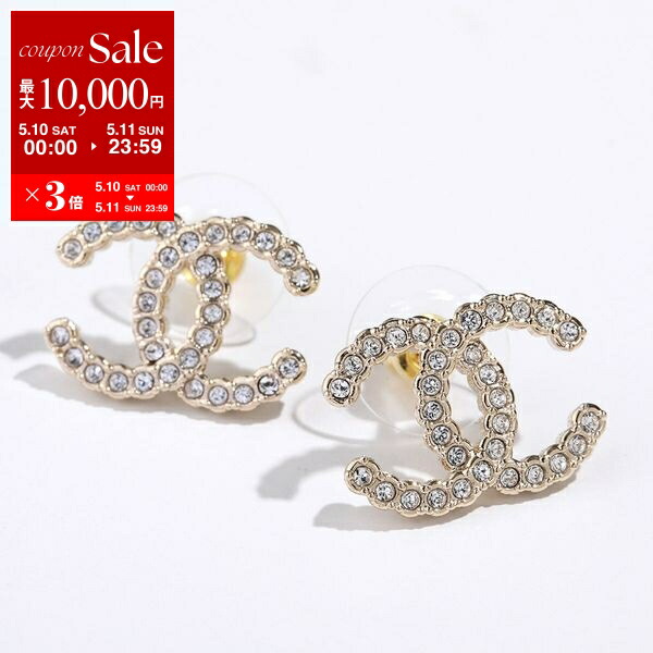 CHANEL(シャネル) 70's coco mark rhinestone earrings ココ