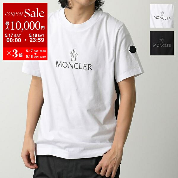 モンクレール MONCLER MONCLER 半袖 Tシャツ 8C00024 8390T ロゴ