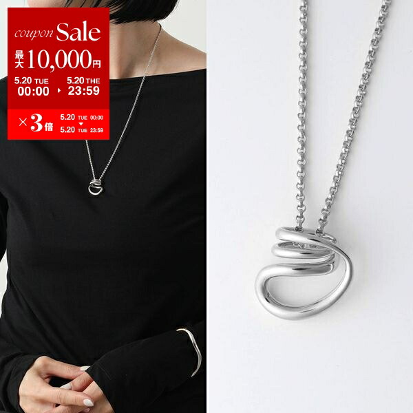 【5/20限定ポイント3倍】 Charlotte Chesnais シャルロットシェネ ネックレス PENDENTIF PETIT ROUND TRIP 21CO027AR レディース ペンダント アクセサリー ARGENT【po_sannn】【dc_kikaku】画像