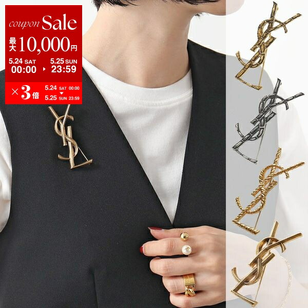SAINT LAURENT サンローラン ブローチ アクセサリー オピウムYSL