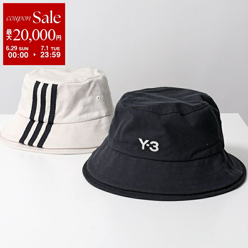 楽天市場】Y-3 ワイスリー バケットハット Y-3 STRP B HAT