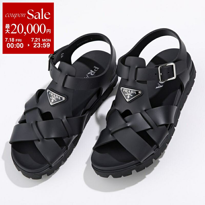 PRADA ブラック レザー サンダル 楽天市場】PRADA プラダ クロスベルト バックストラップ レザー
