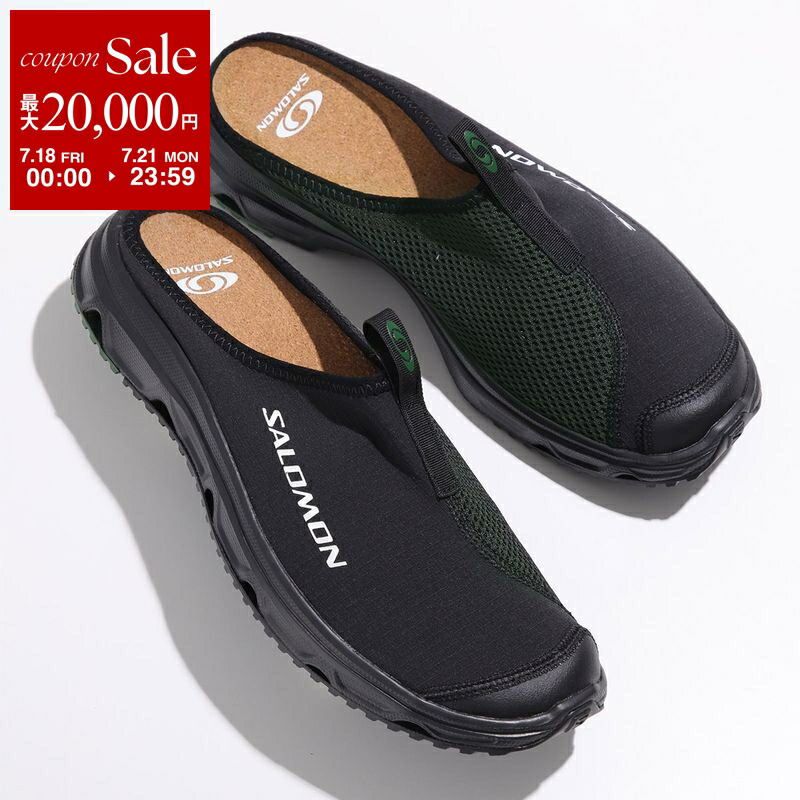 【7/18～21限定・最大2万円OFFクーポン配布中】SALOMON サロモン スリッポン RX SLIDE 3.0 L47758200 メンズ メッシュ ロゴ 軽量 シューズ 靴 Black-Scarab-Eden画像