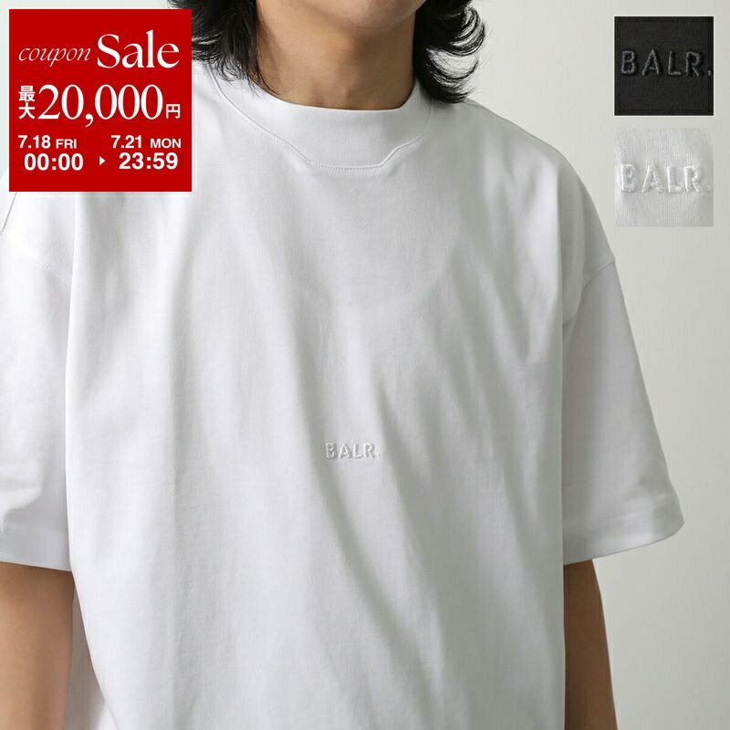 BALR. Tシャツ Logo T-Shirt B1112.1281 半袖 カットソー ボーラー BALR. BALR. 半袖 Tシャツ QーSeries Regular Fit Tー