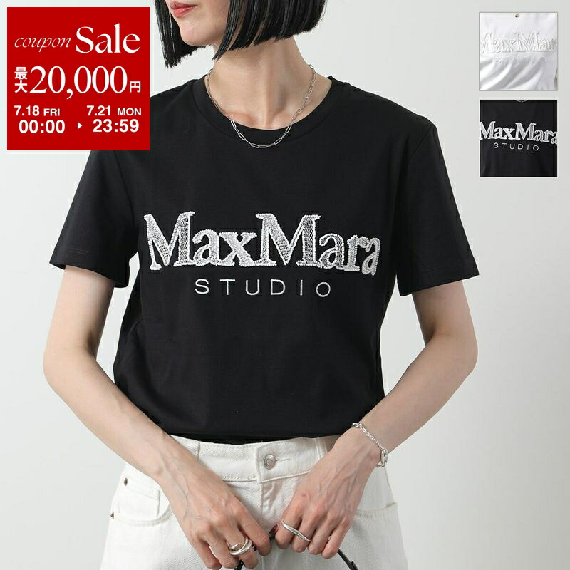 楽天市場】MAX MARA マックスマーラー SACHA EMBROIDERED T