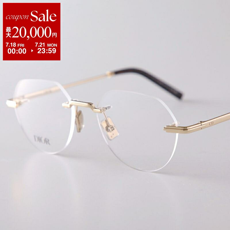 楽天市場】Dior ディオール メガネ GemDiorO RU A000 CD50018U