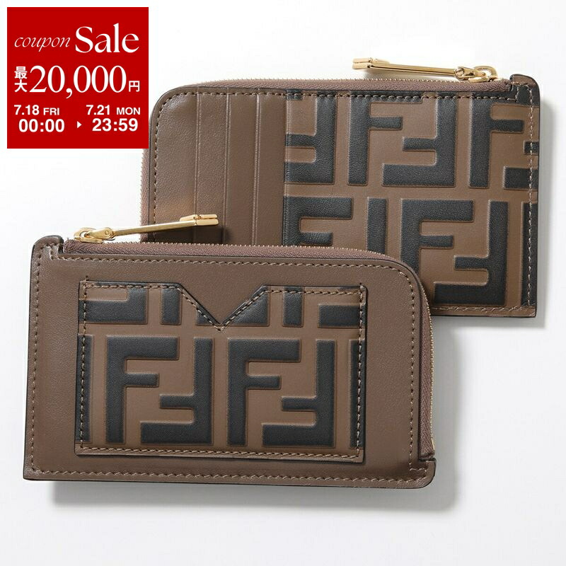 FENDI FFロゴ コインケース　10✖︎15 楽天市場】FENDI フェンディ FF Diamonds Zip Card Case FF
