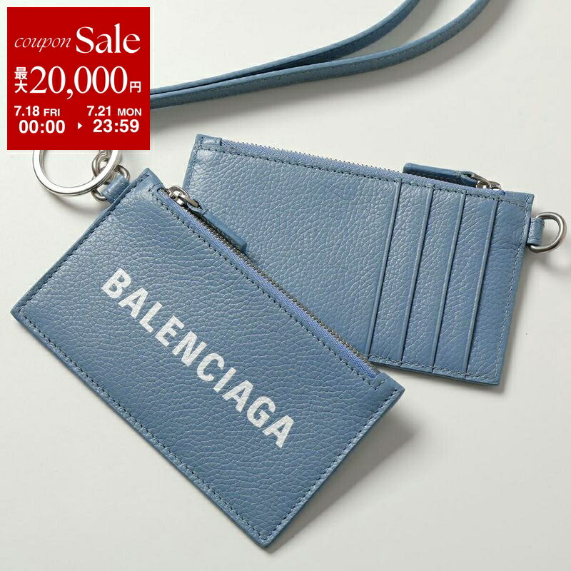 BALENCIAGA ジャイアントゴルド　レザー ポーチ　コインケース　ブルー 楽天市場】バレンシアガ フラグメントケースの通販