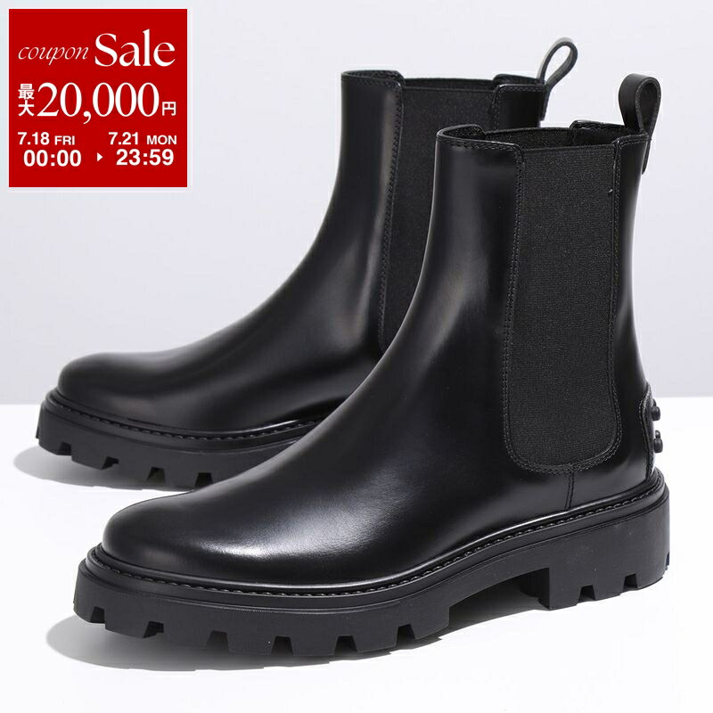 ショートブーツ・ブーティ TOD'S FW24 Tod`s Bootie (XXW20L0IM60T0NB999 NERO) Woman BLACK Ankle Boots in Leather XXW08D0EA10AKT39B999 | Tods