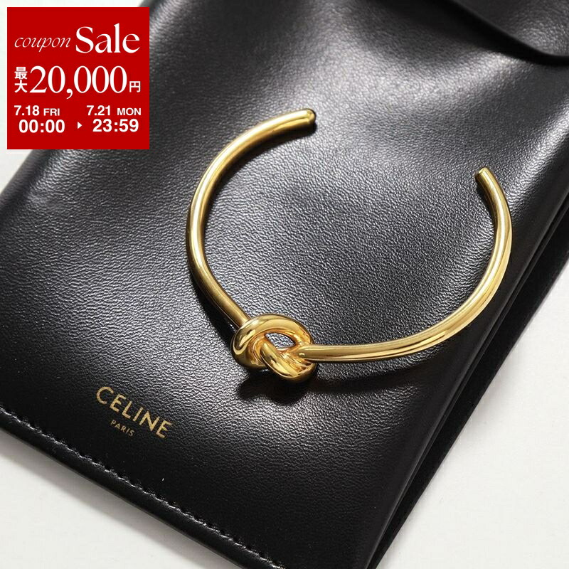 楽天市場】CELINE セリーヌ Knot Double Bracelet ノット ダブル