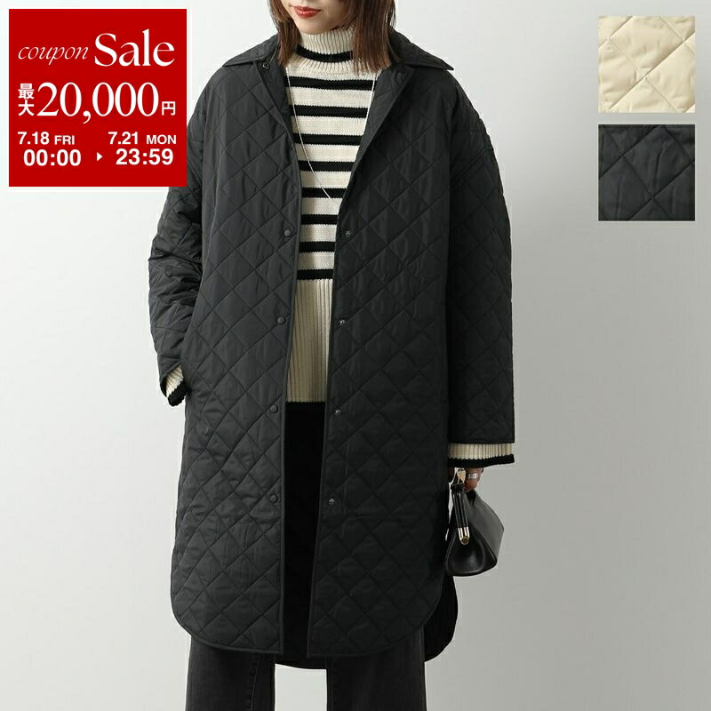 【TOTEME】ジャケット キルティング ポリエステル ブラウン TOTEME キルティング ジャケット | ブラウン | FARFETCH JP