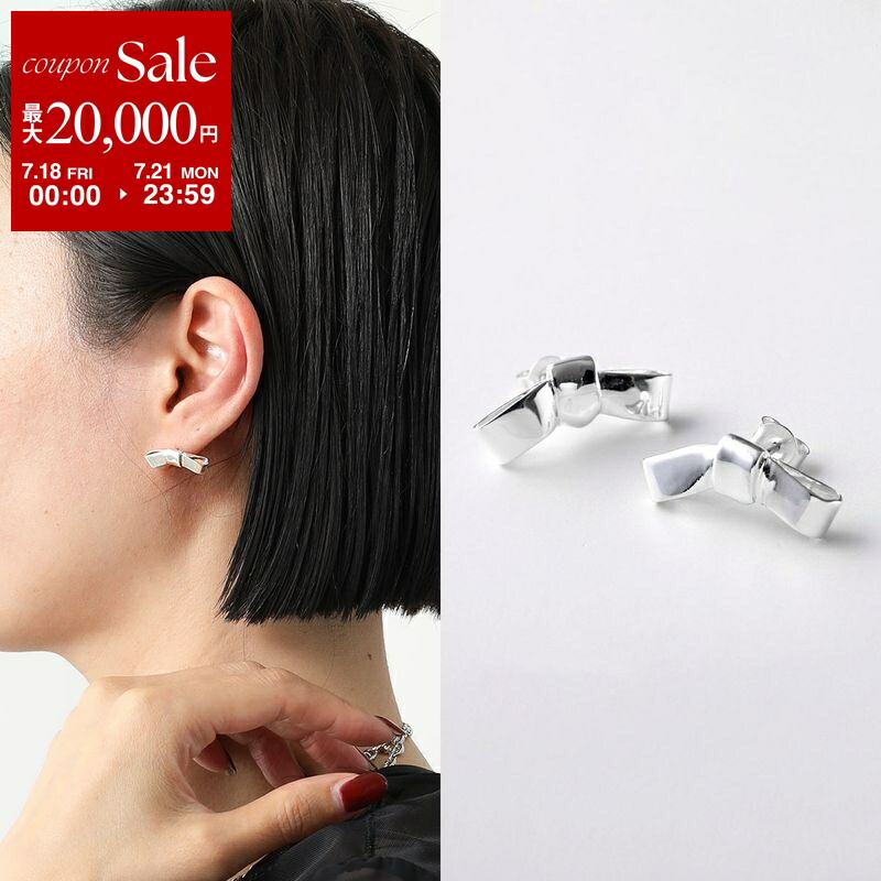 【ANNIKA INEZ】モダン！スプーン シルバーピアス 23SS ANNIKA INEZ】モダン！スプーン シルバーピアス 23SS
