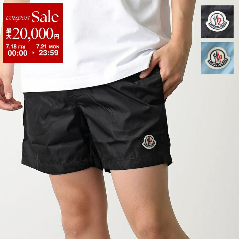 モンクレール  スイムショーツ　水着　ショートパンツ 黒　M 楽天市場】MONCLER モンクレール SWIMWEAR ショーツ ショート