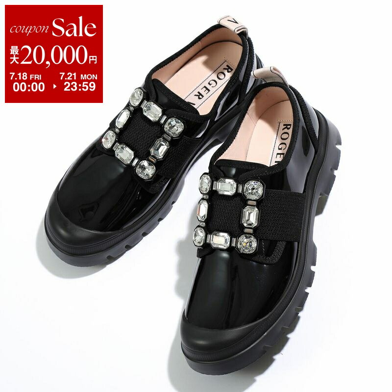■Roger Vivier■クリスタル エナメル スリッポン Roger Vivier ◇ クリスタル エナメル スリッポン スニーカー