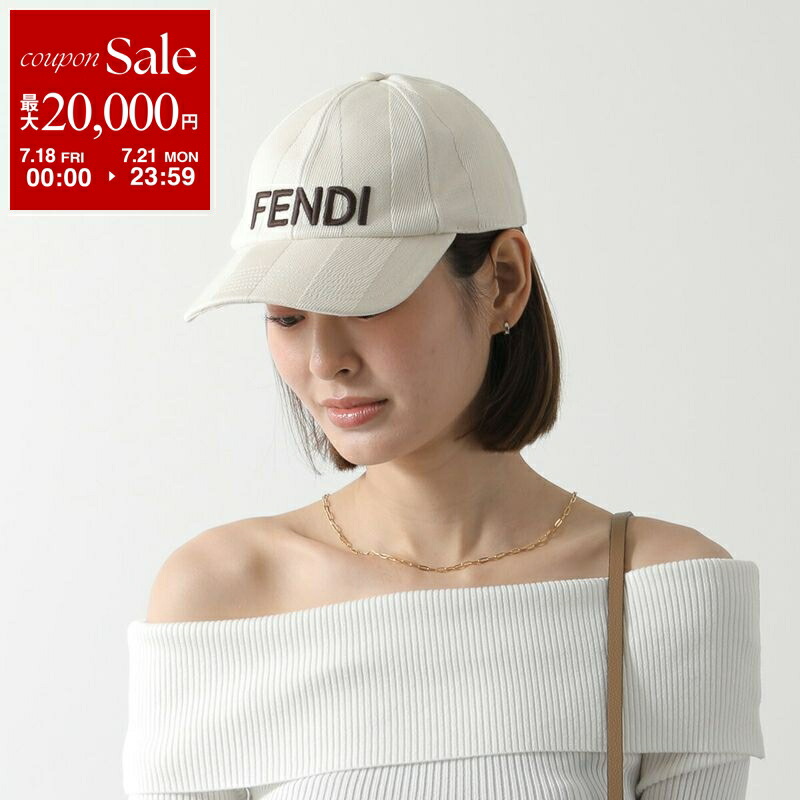 【未使用】FENDI FFロゴ ベースボールキャップ　ユニセックス 美品❣️即納❣️FENDI ロゴ ユニセックス キャップ
