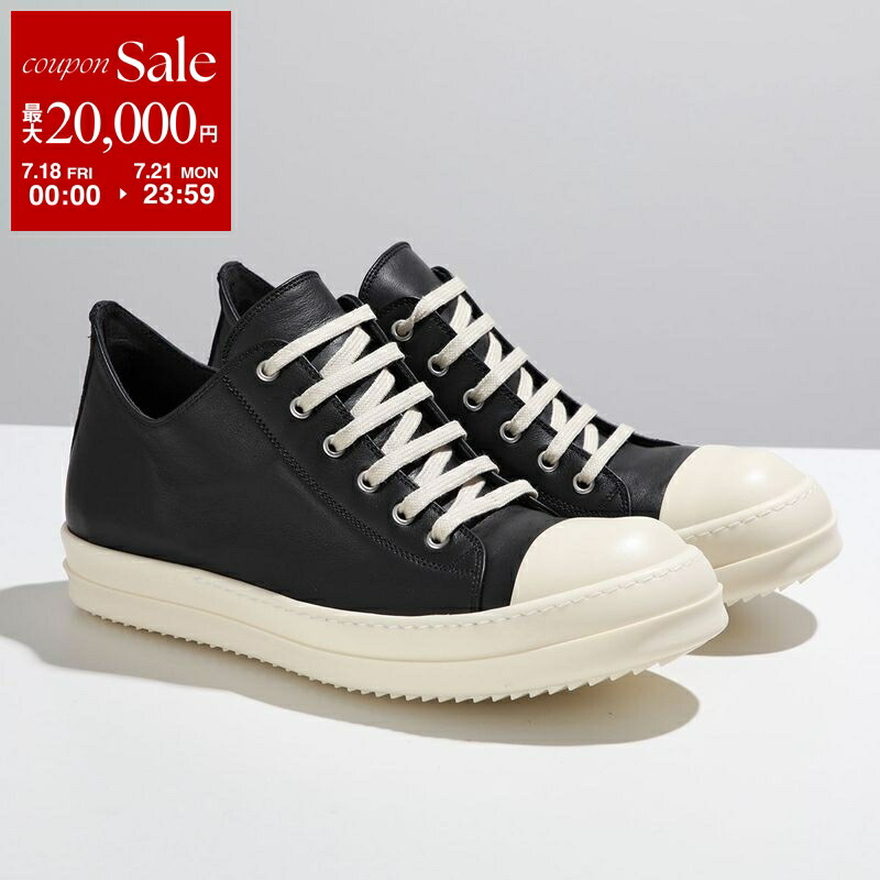 関送込 RICK OWENS ゲスランナー 厚底ローカットスニーカー 2色 関送込 RICK OWENS ゲスランナー 厚底ローカットスニーカー 2色