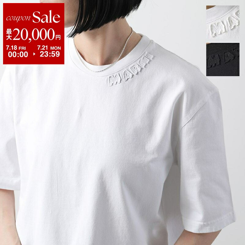 MARNI Tシャツ HUMU0223PV USCW95 半袖 MARNI マルニ Tシャツ HUMU0223PV USCW95 レディース 半袖