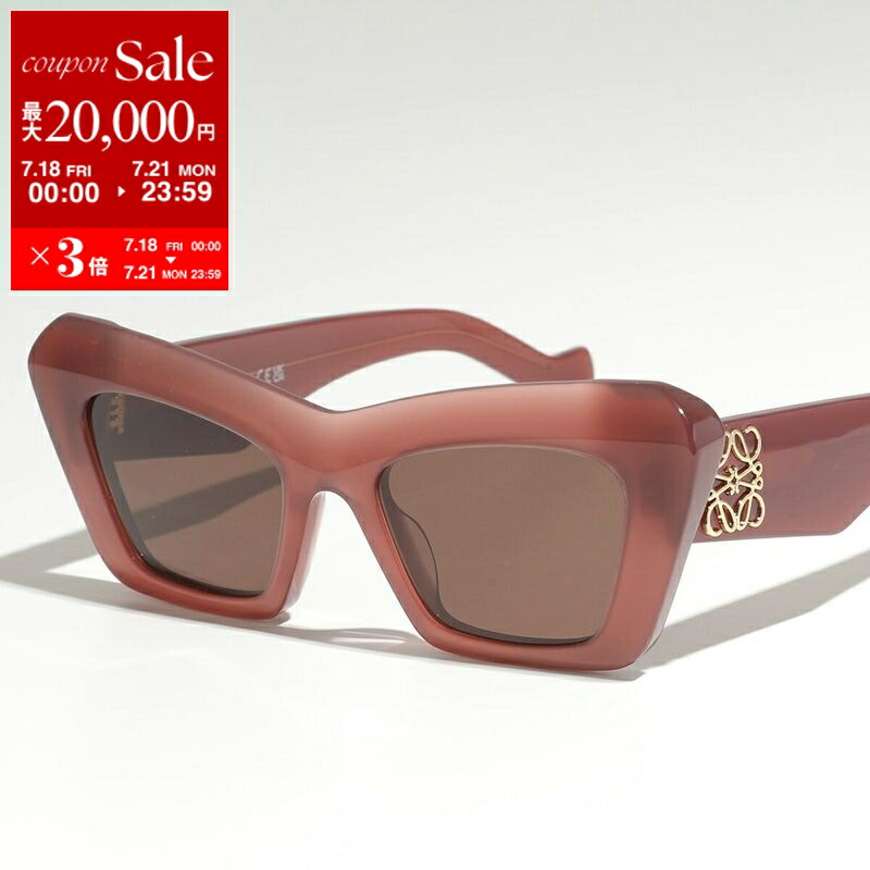 ★残1点★ 関税送料込 ロエベ サングラス Lw40118i LOEWE - ロエベ LOEWE 【 LW40118I 】 サイド ロゴ サングラス