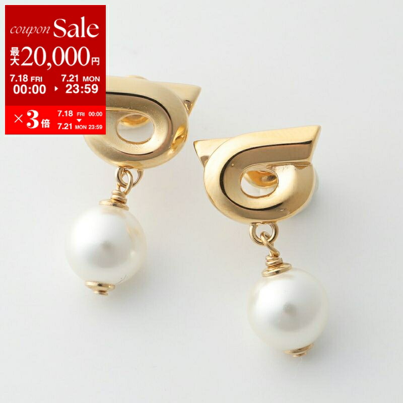 楽天市場】FERRAGAMO フェラガモ ピアス EAR GANFUT P 76 0583