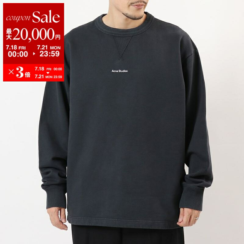 acne studios    ロゴ クルーネック スウェット  XS acne studios ロゴ クルーネック スウェット XS | アウト