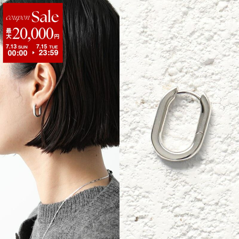 MARIA BLACK フープピアス 30mm 美品 MARIA BLACK フープピアス 30mm 美品