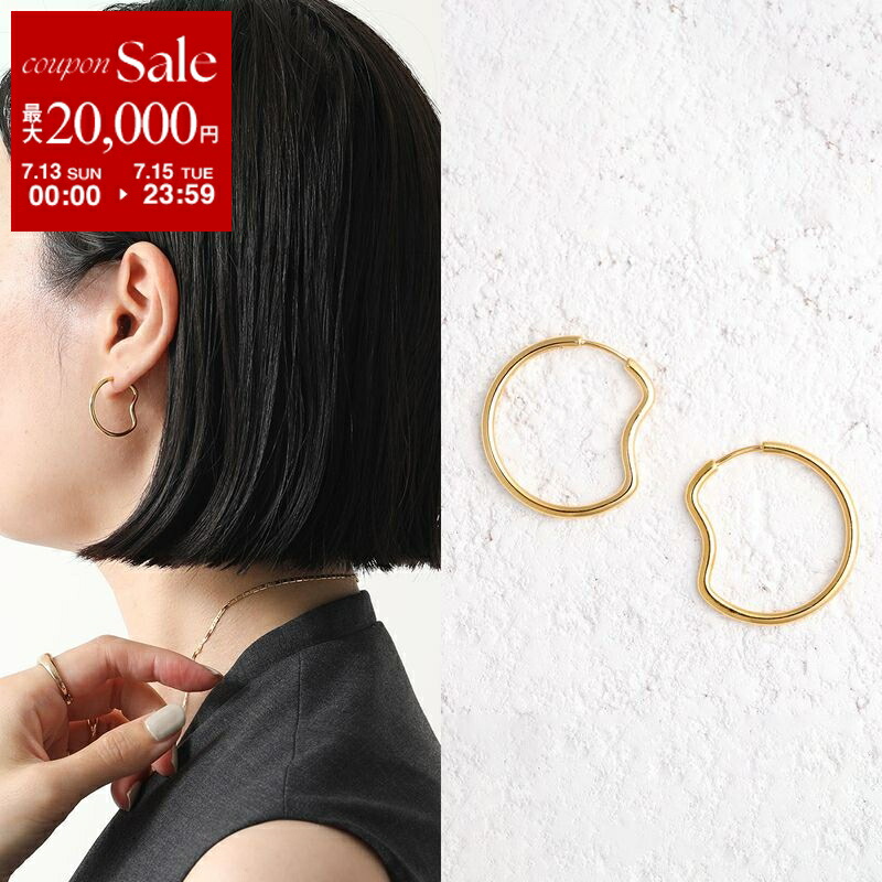 MARIA BLACK ピアス 100700YG 50 Senorita 50 Hoop Maria Black - Senorita 50 Hoops in Gold – gravitypope