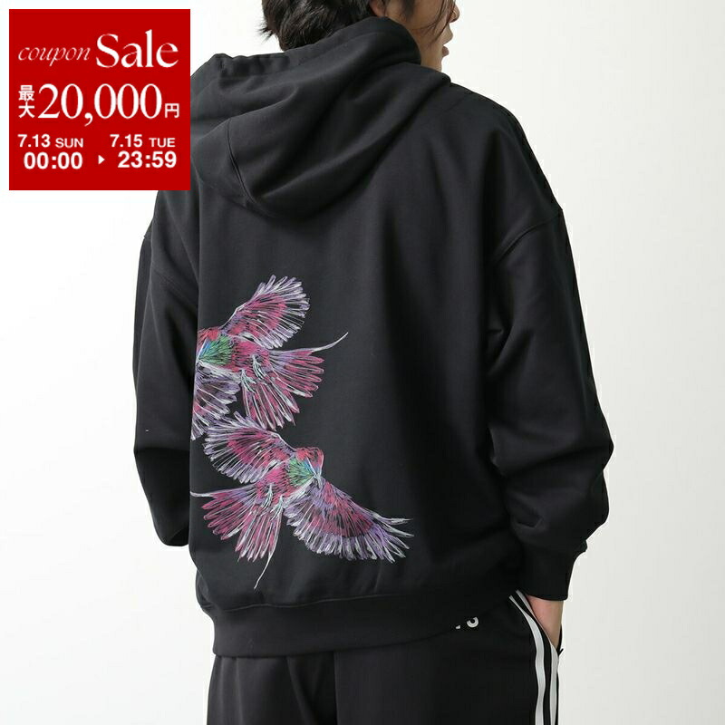 Y-3 パーカー ジップアップ スウェット 長袖 ロゴ IW0073 ワイスリー Y-3 Y－3 パーカー FL ZIP HODDIE IW0073 フーディー