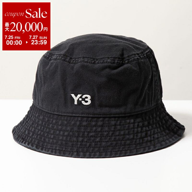 Y-3 バケットハット 黒 OSFL Y-3 | BUCKET HAT BLACK バケットハット 黒 (Y-3/ハット) H62986