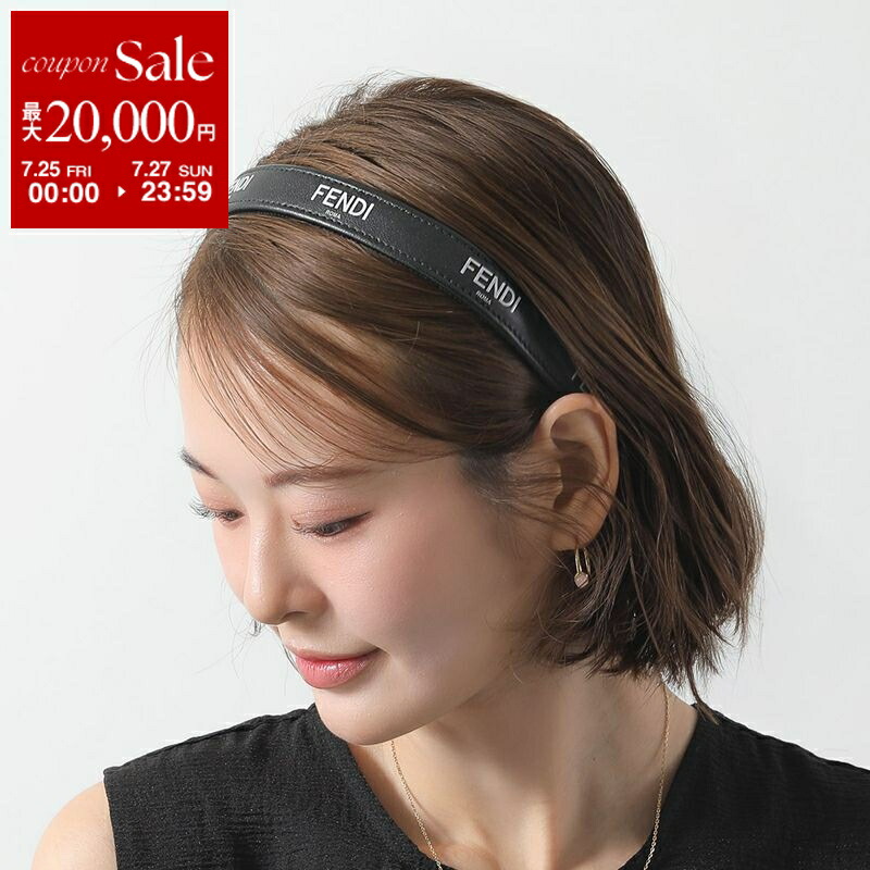 FENDI フェンディ☆ファー&フェザーカチューシャ FENDI - FENDI(フェンディ) カチューシャ - ベージュ×ダーク