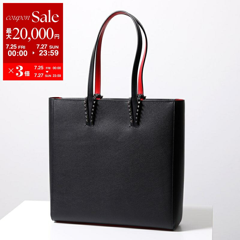 正規店買付【ルブタン】レザートートバッグ ナストロルービ Christian Louboutin クリスチャンルブタン トートバッグ