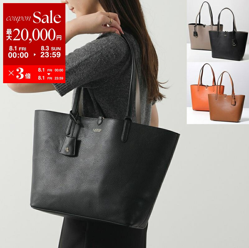 Lauren Ralph Laurenレディース レザー ロゴチャーム Ralph Lauren】ロゴストラップ レザー クロスボディバッグ